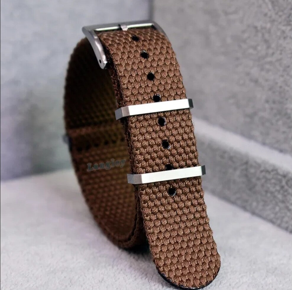 NATO Watch strap Band Nylon Cotton Woven Zulu G10 Watch Strap Army 20mm 22mm UK