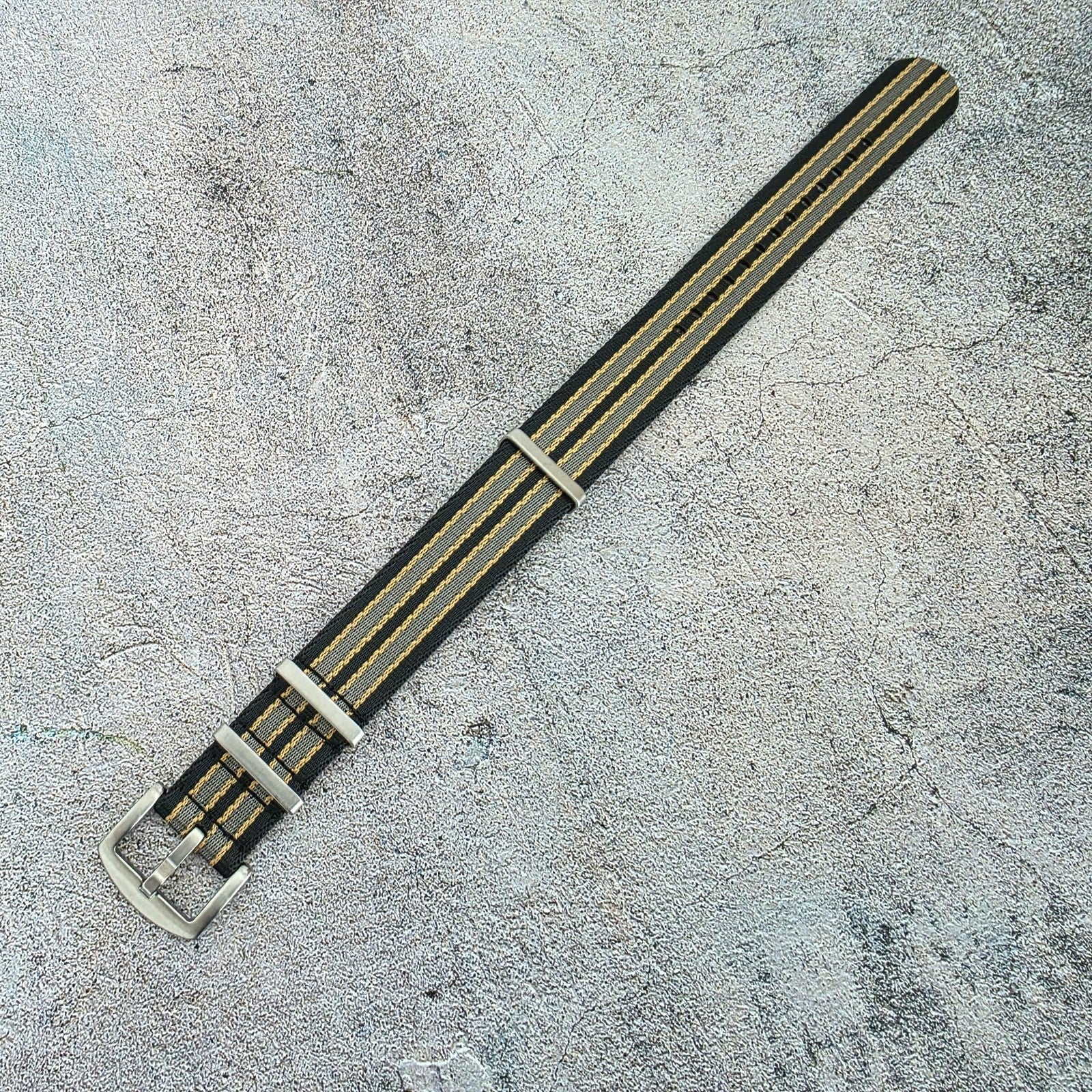 Nylon Military Watch Strap Bond 007 No Time To Die 20mm 22mm