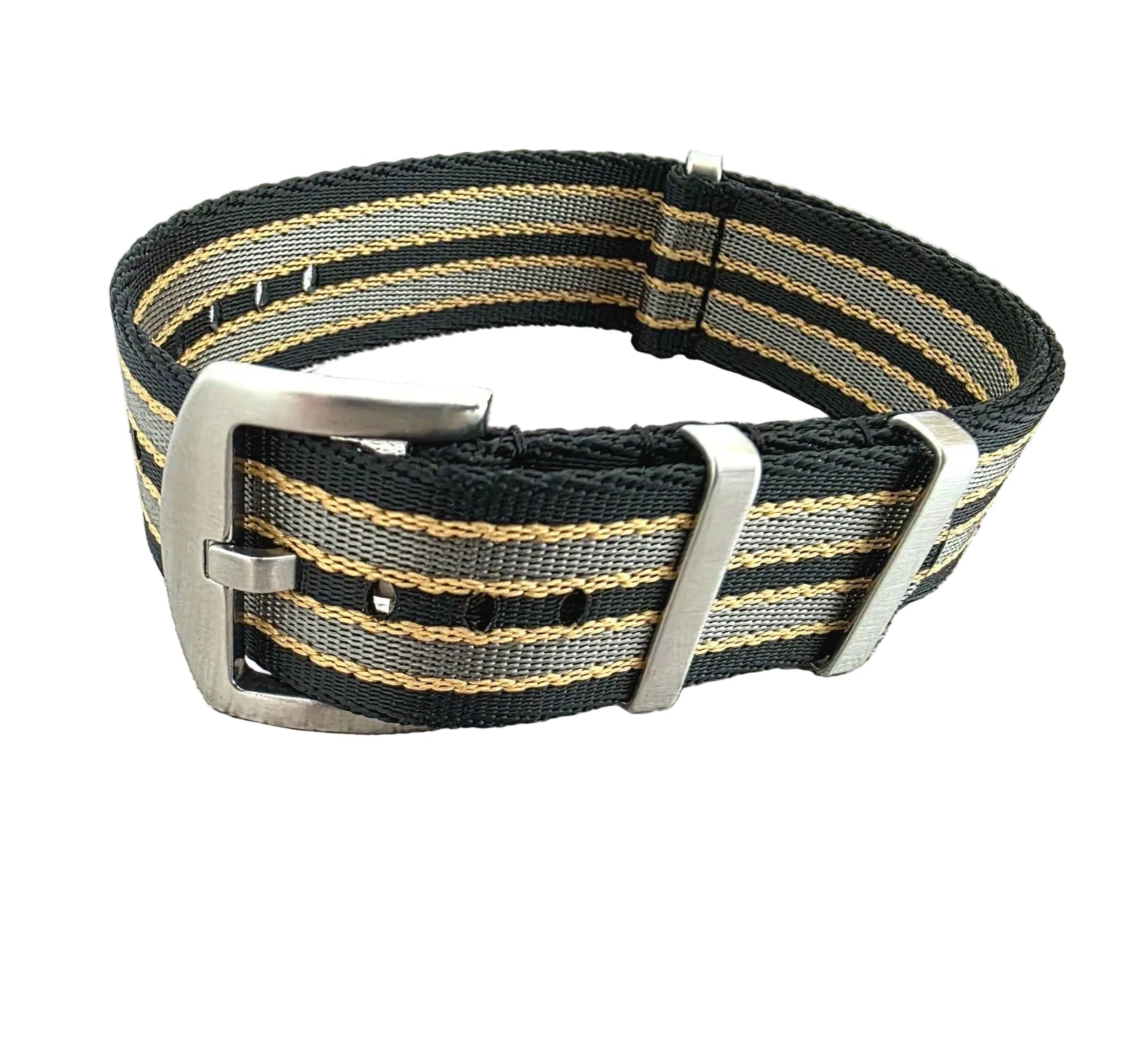 Nylon Military Watch Strap Bond 007 No Time To Die 20mm 22mm