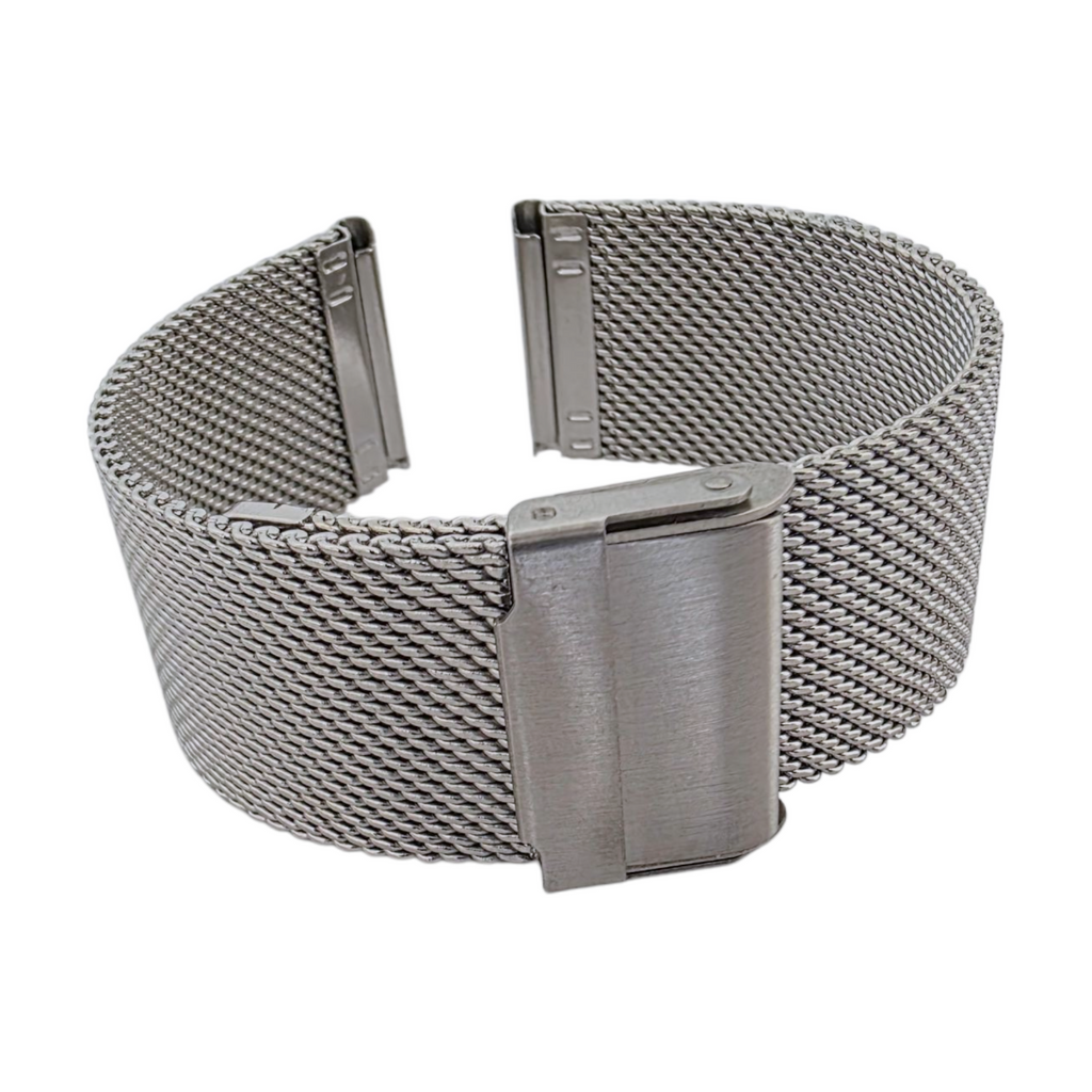 Shark Mesh Watch Strap 2mm Thick Bracelet 18mm 20mm 22mm