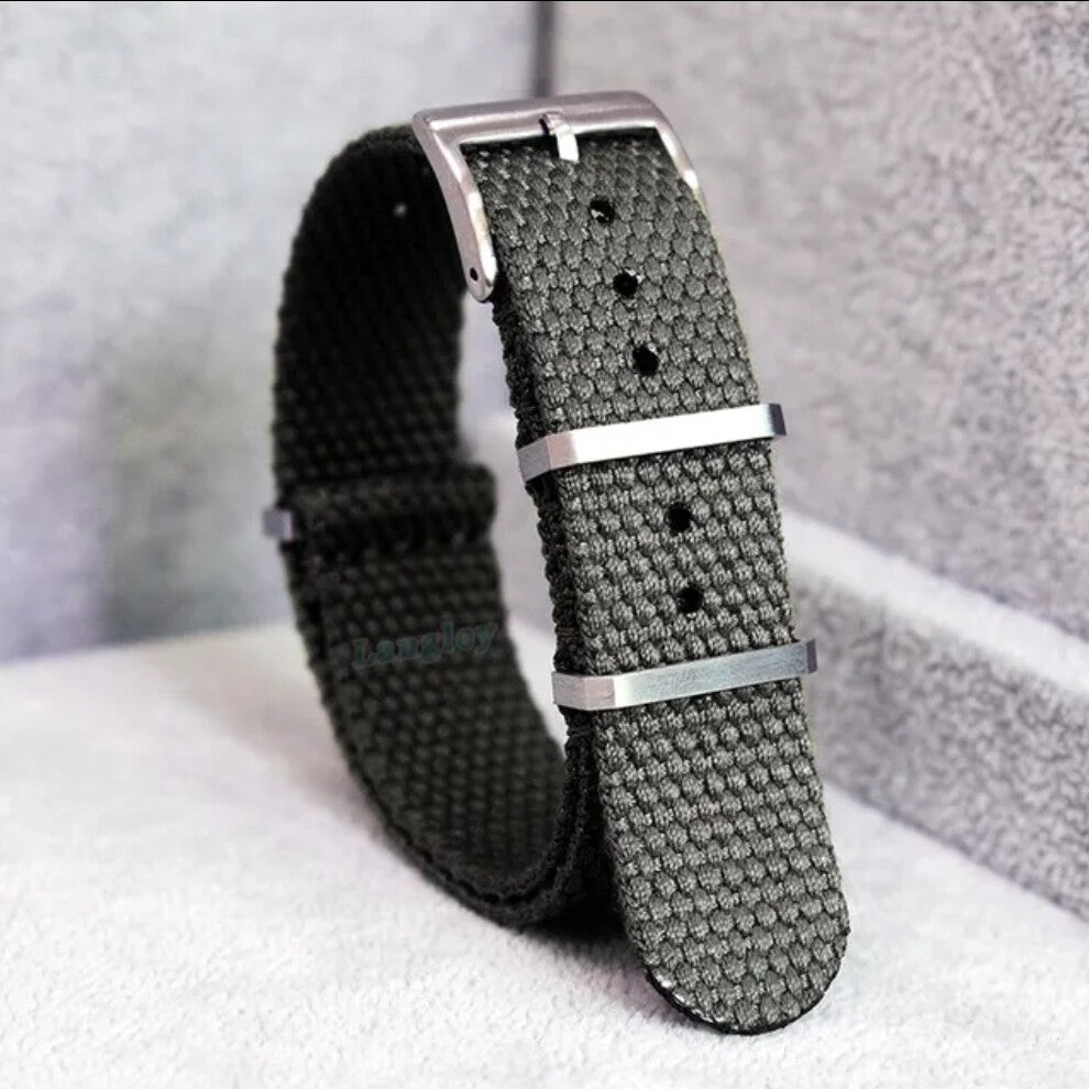 NATO Watch strap Band Nylon Cotton Woven Zulu G10 Watch Strap Army 20mm 22mm UK