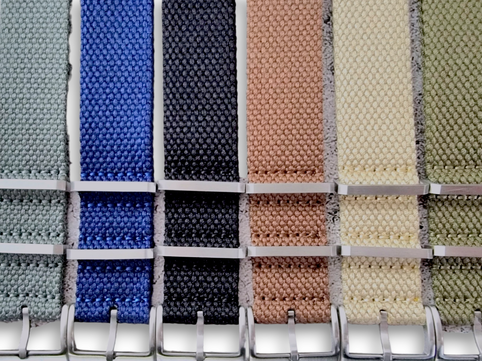 NATO Watch strap Band Nylon Cotton Woven Zulu G10 Watch Strap Army 20mm 22mm UK