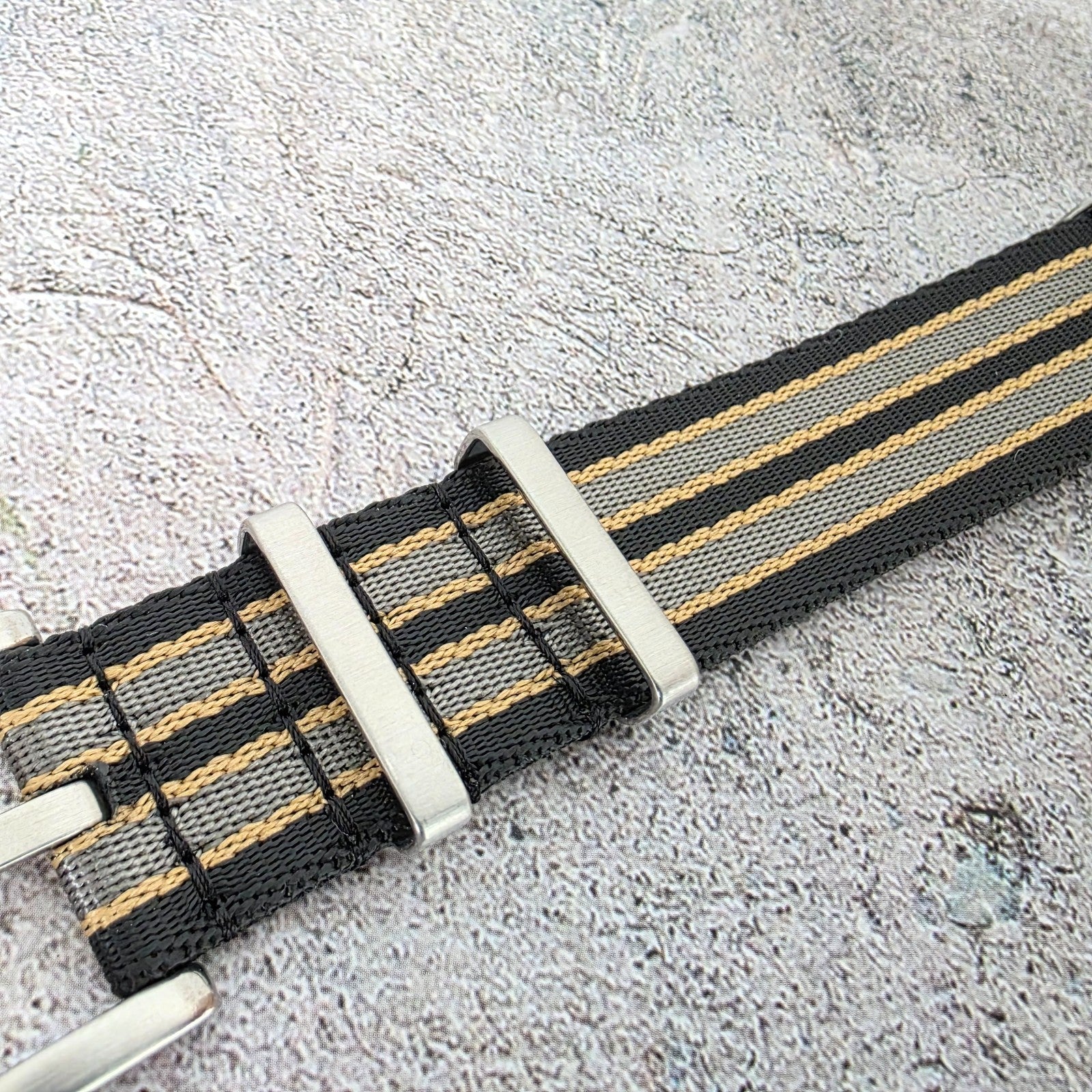 Nylon Military Watch Strap Bond 007 No Time To Die 20mm 22mm