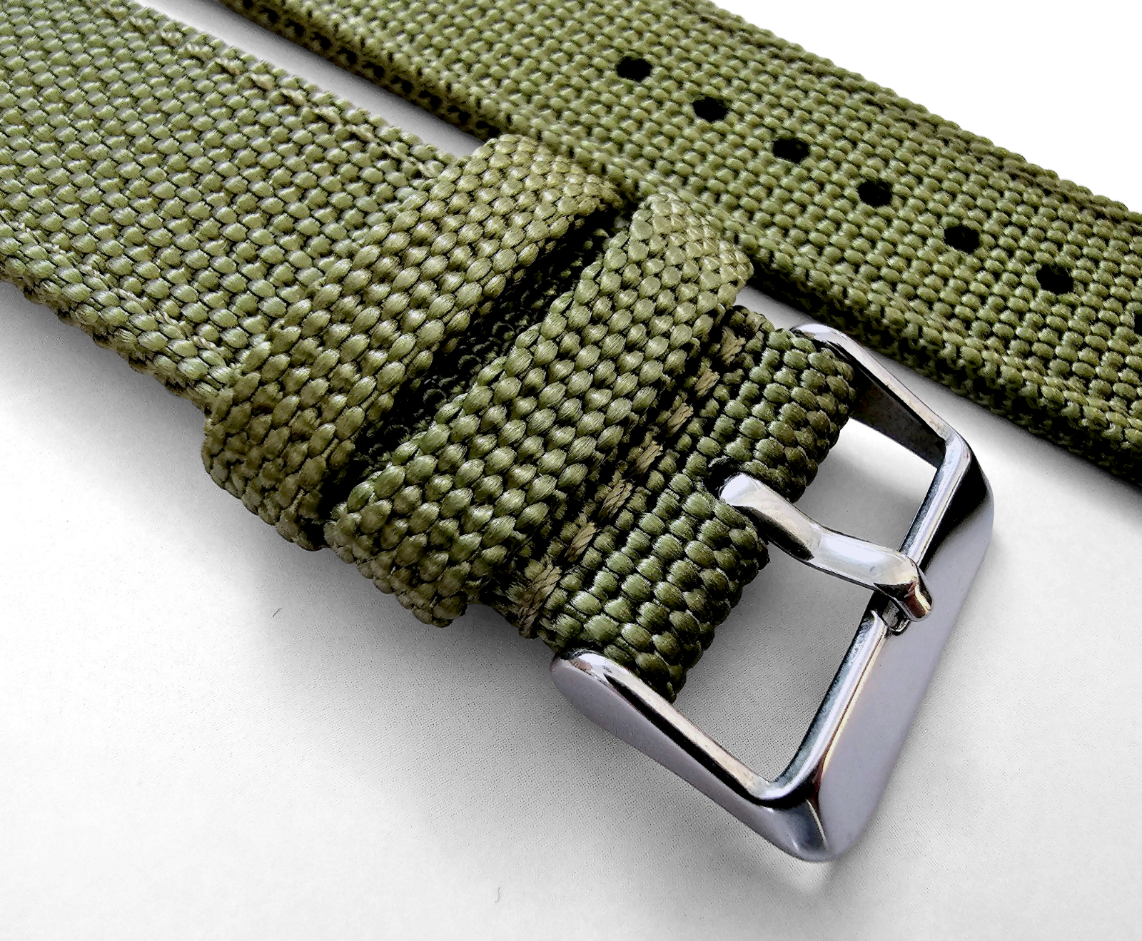 Canvas Sailcloth Watch Strap 18mm 20mm 22mm 24mm