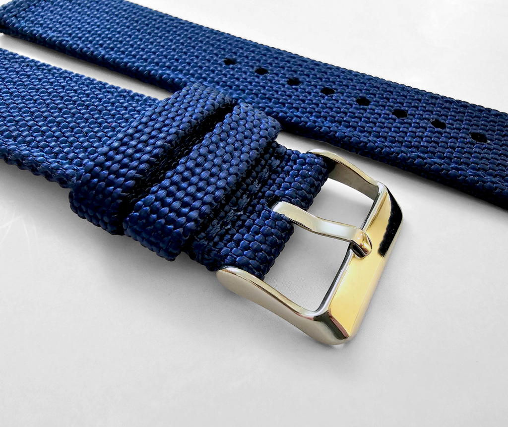 Canvas Sailcloth Watch Strap 18mm 20mm 22mm 24mm