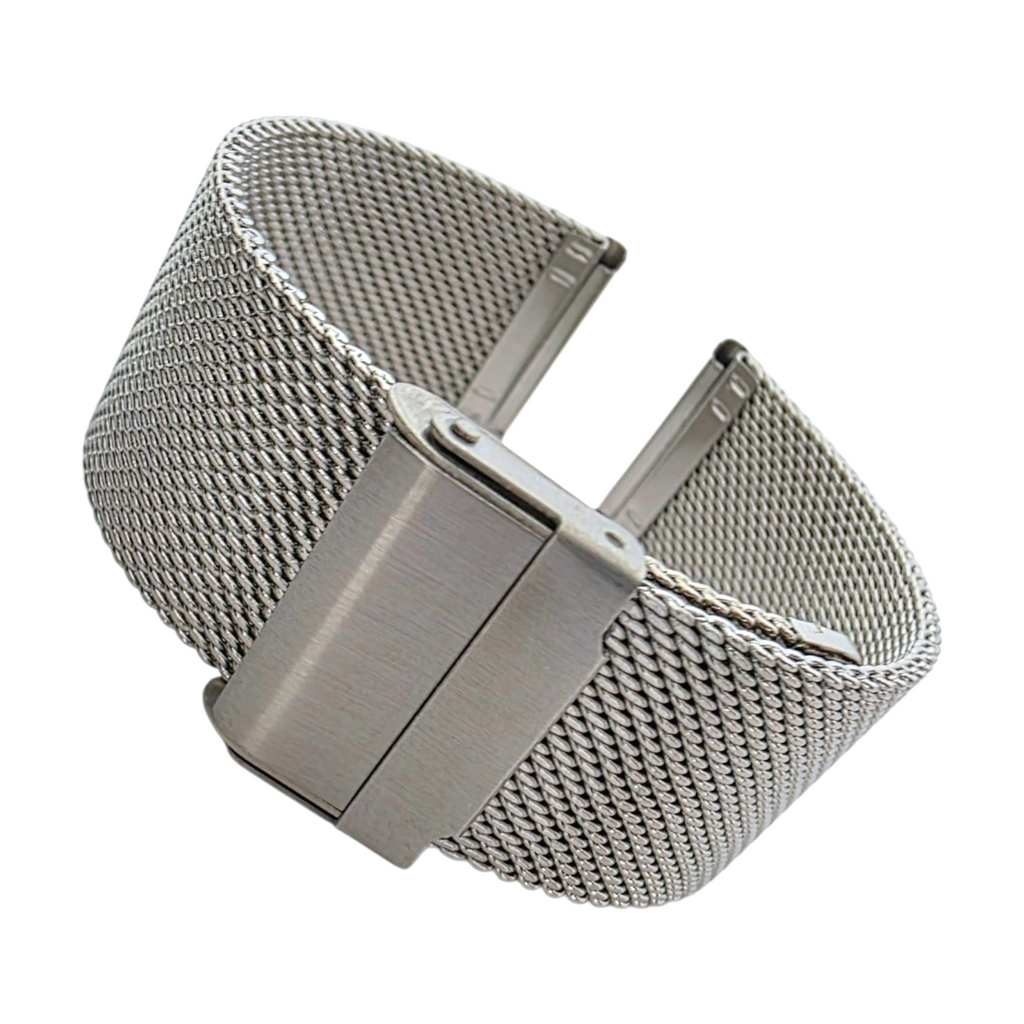 Shark Mesh Watch Strap 2mm Thick Bracelet 18mm 20mm 22mm