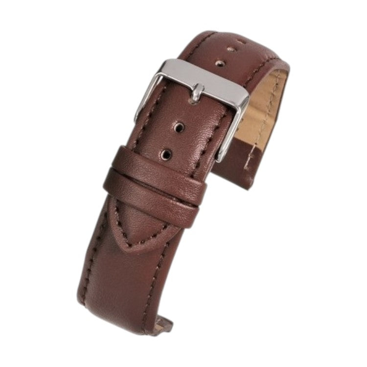 Padded Leather Watch Strap 8mm to 30mm Tan